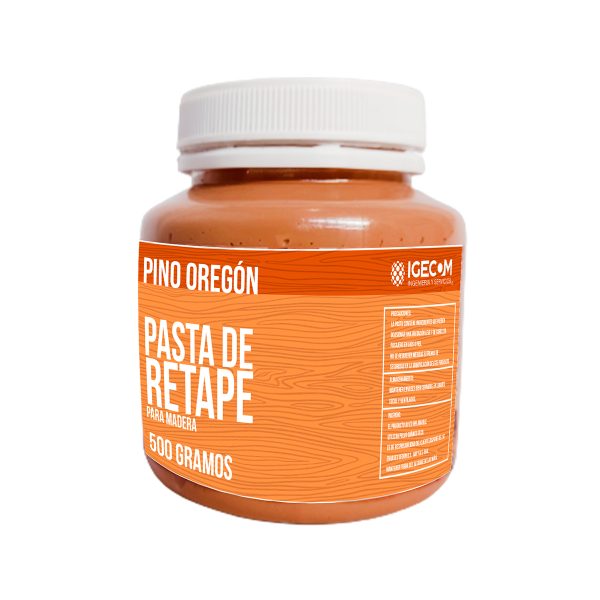 Masilla Retape Pino Oregon 500 Gr Para Madera